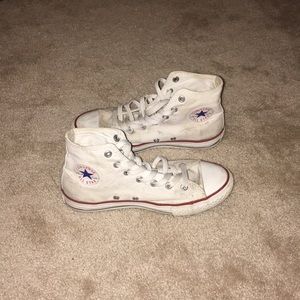 White high top converse